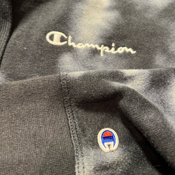 Champions child tie-dye pullover hoodie size s - Picture 3 of 5